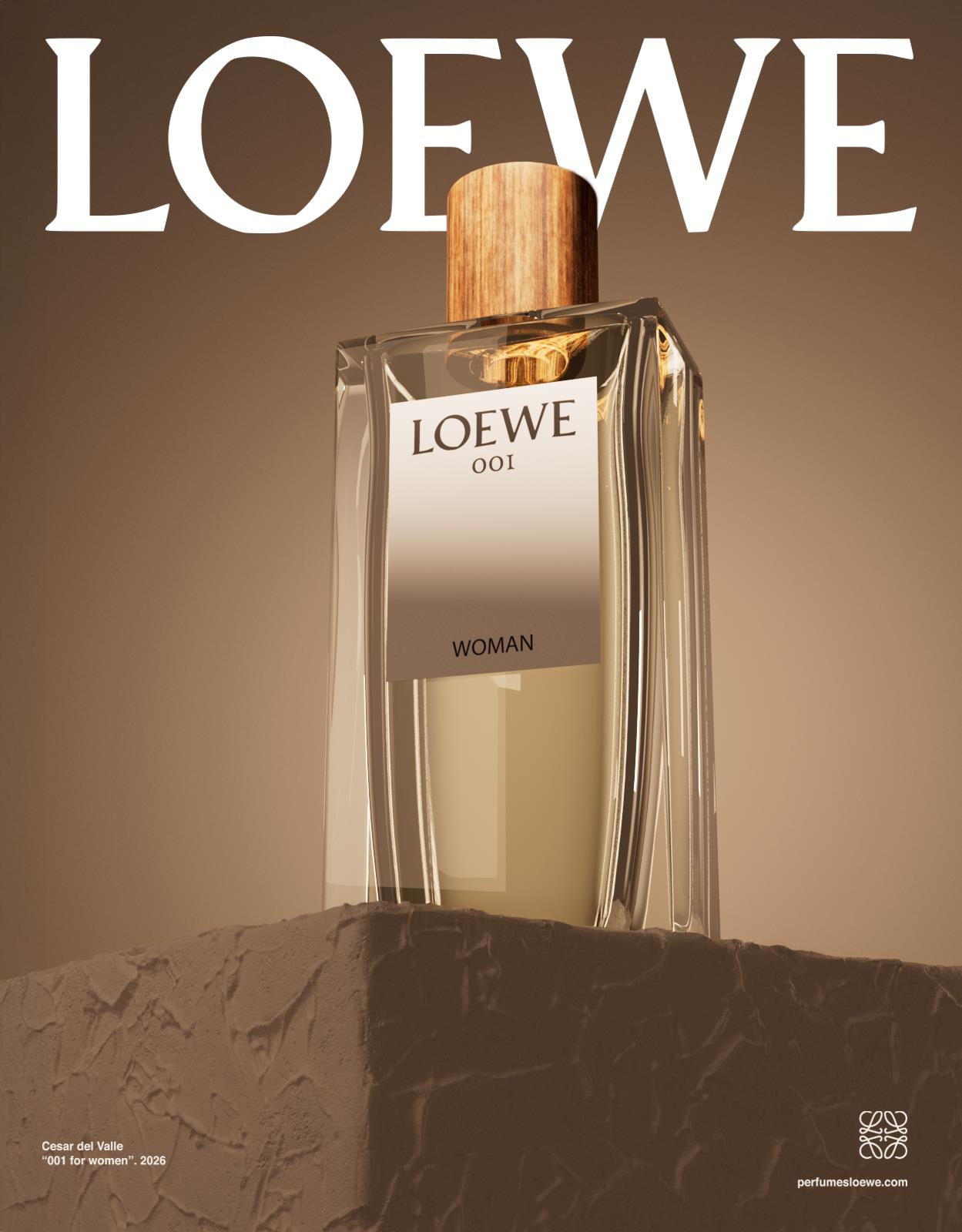 Loewe 001 — key visual de campaña 01 (reposo)