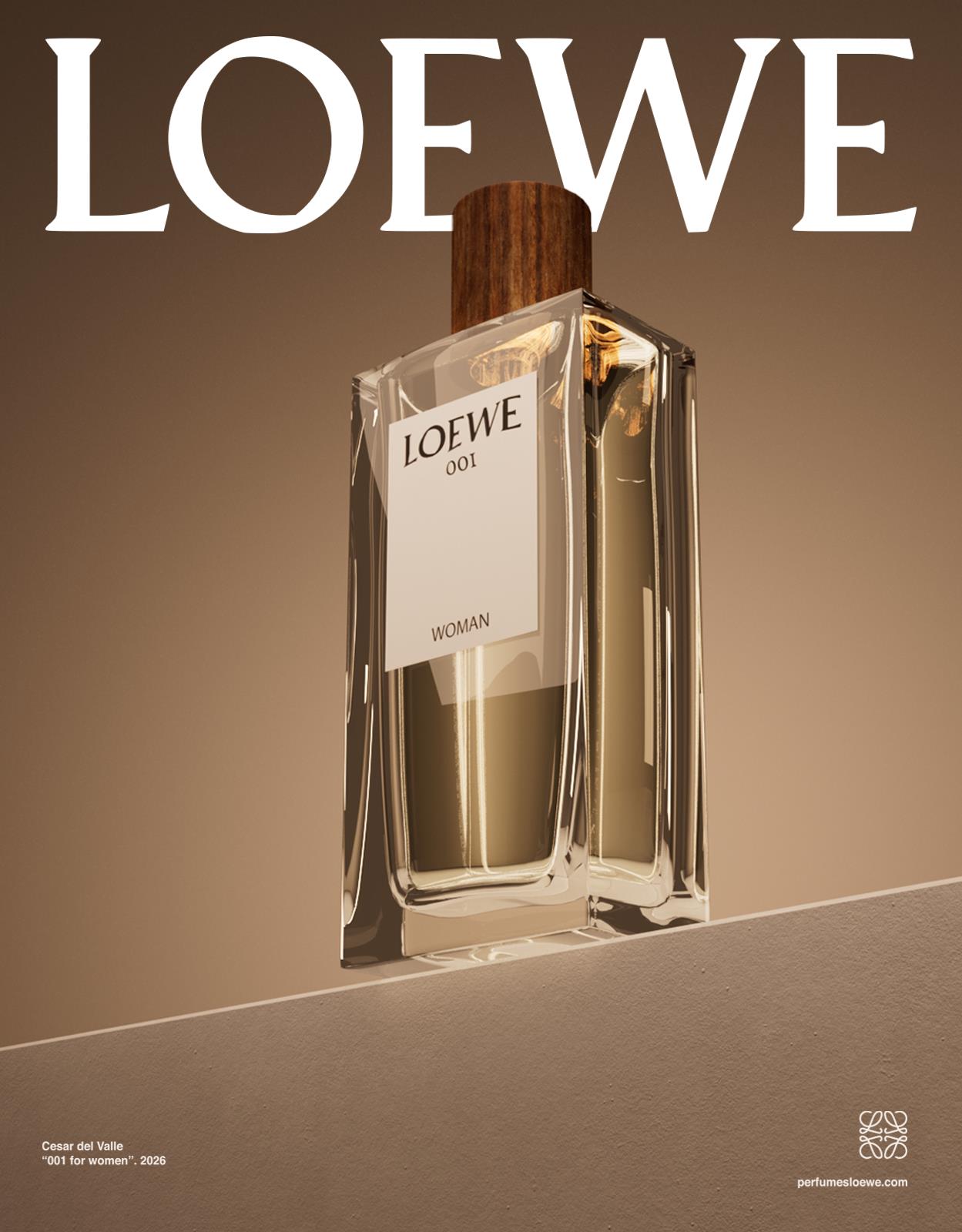 Loewe 001 — key visual de campaña 02 (materia)