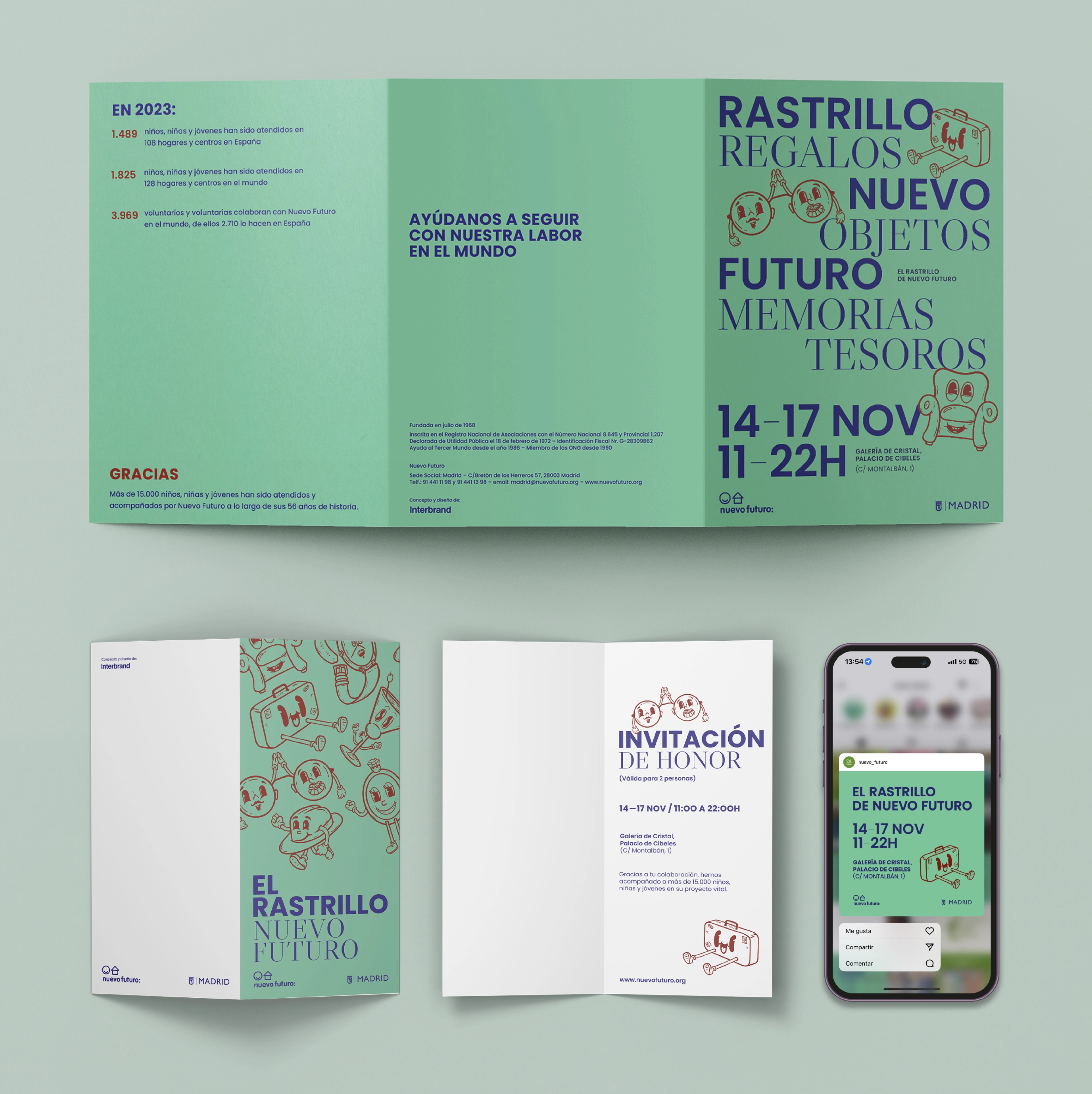 El Rastrillo — Nuevo Futuro campaign