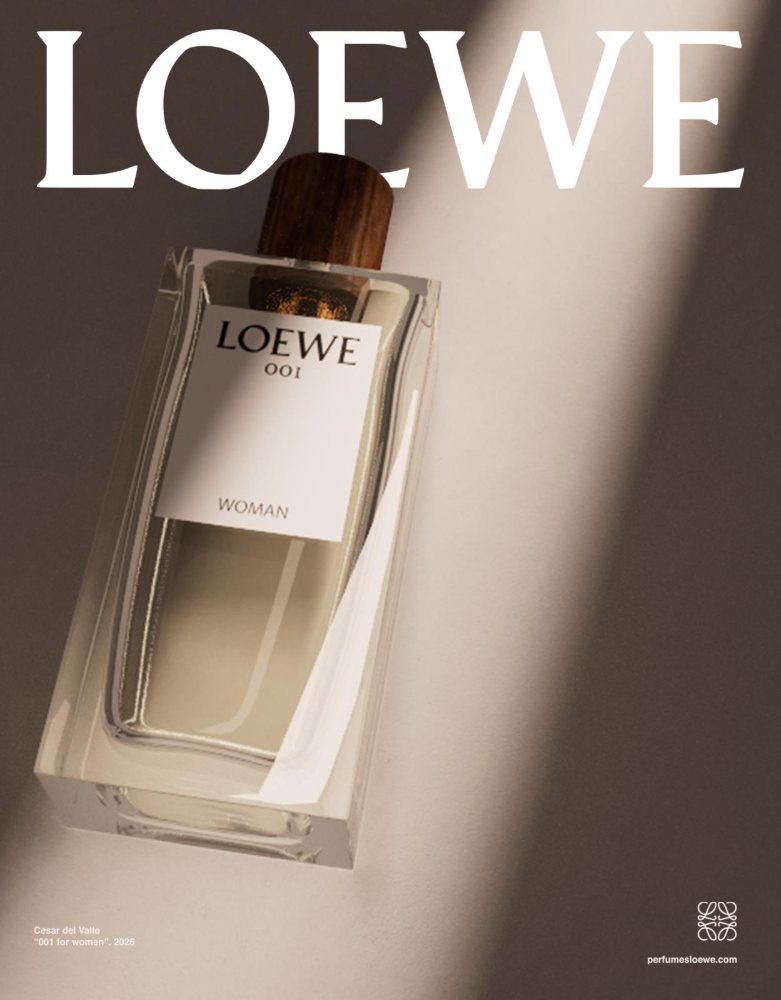 Loewe 001 — key visual de campaña 03 (luz)